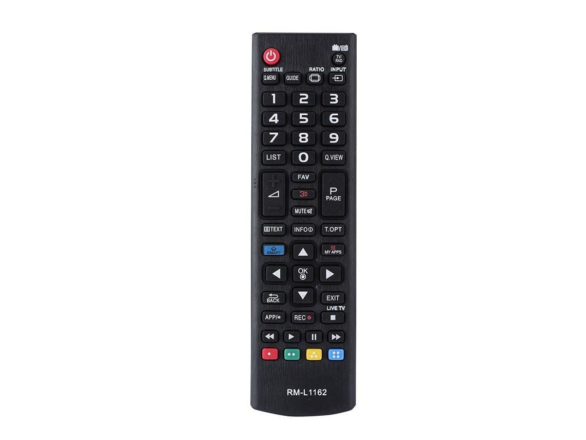 Controle Remoto Universal Para Tv Inteligente Lg Rm-l1162 Led Lcd. Adaptador/hub Eficiente Com Alta Velocidade, Ideal Para Casa, E