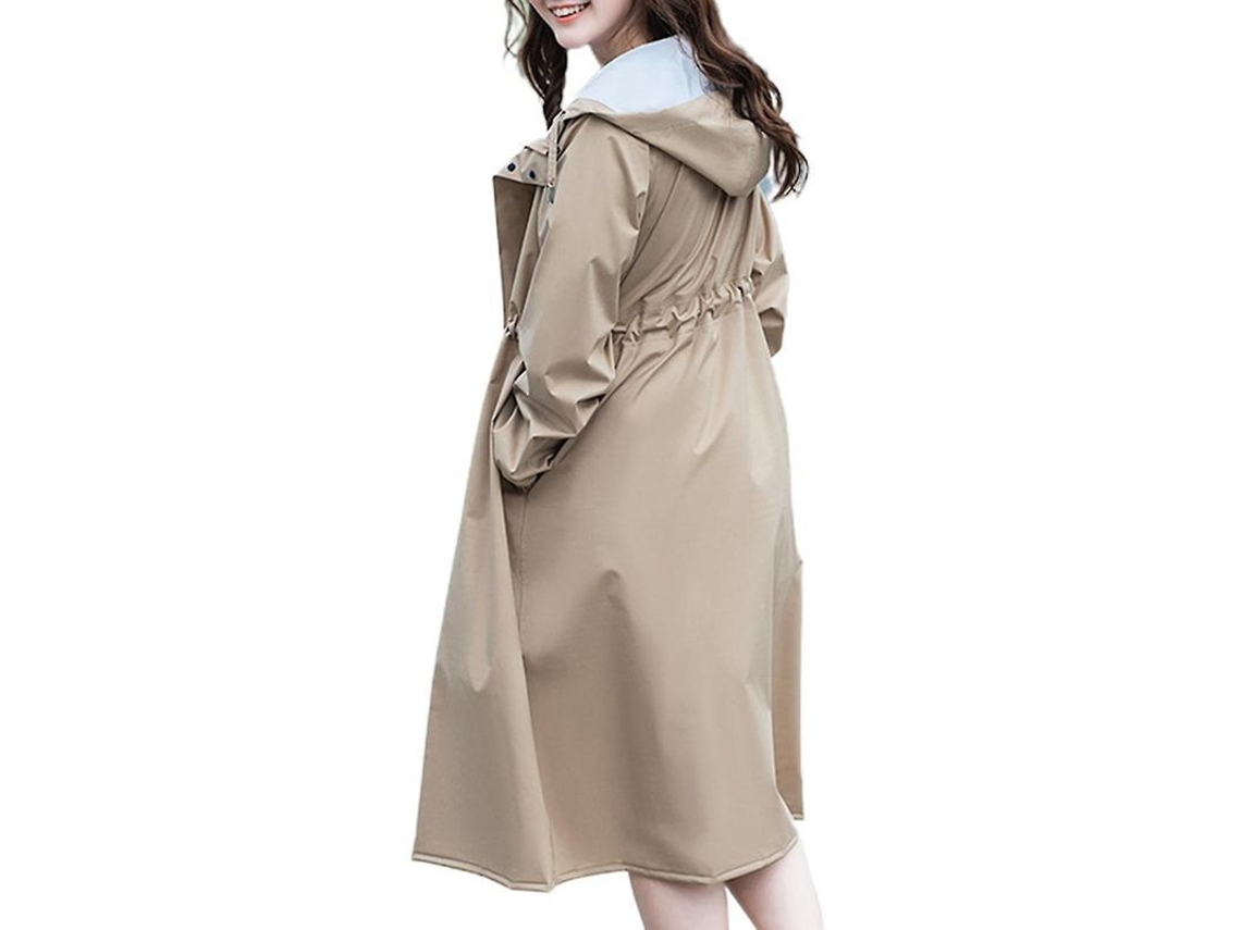 Mochila con capucha impermeable, holgada, ligera y reutilizable para mujer, modelo 2026, ideal para actividades al aire libre.