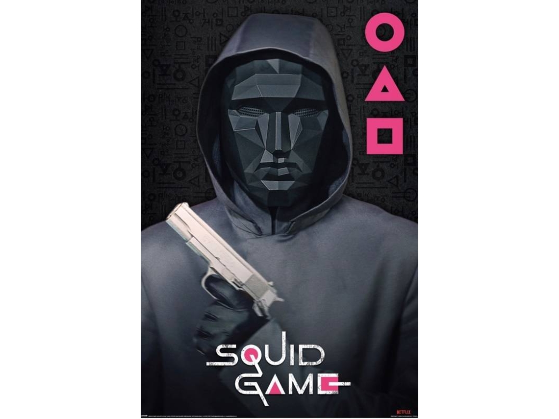 POSTER O JOGO DO CALAMAR MASK MAN