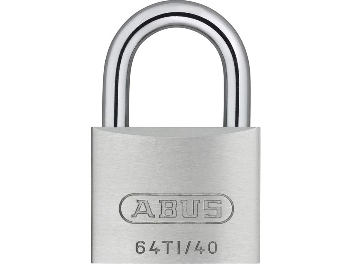 Candado de titanio serie 64 30x50x13 mm de apertura parcial Abus 64ti/30 Ka 6311