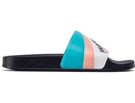 Chanclas FILA Marina Slipper Material sintético Mujer (38 - Rosa, Blanco, Verde claro)