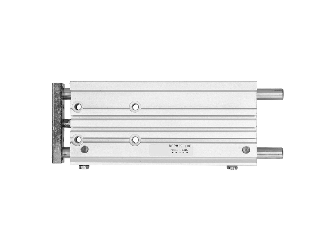 2026velora-cilindro Neumático Delgado De Aleación De Aluminio Con 3 Varillas Guiadoras Mgpm12x100 Hardware