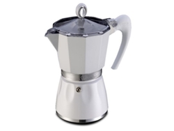 Cafetera Italiana 3 Xícaras Brancas 103803
