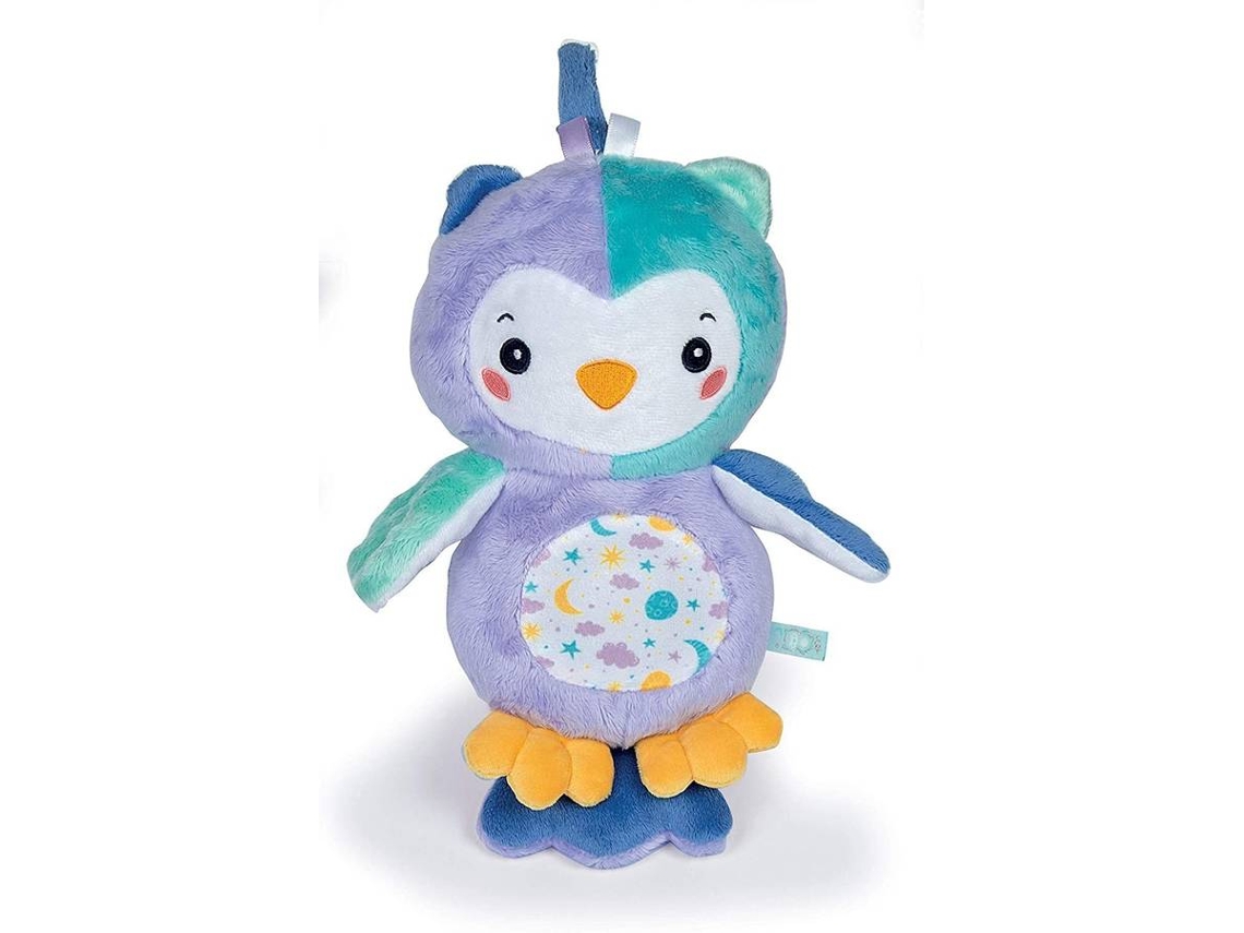 Peluche CLEMENTONI Búho con luz