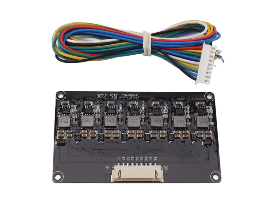 Módulo Ecualizador De Batería De Litio 1.2a De Alta Corriente 8s Con Placa De Equilibrio Activa 2.0v-4.5v