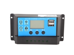 Controlador De Carga Solar Pwm 12v 24v Con Lcd Y 2 Usb 10a (yjss-10a)
