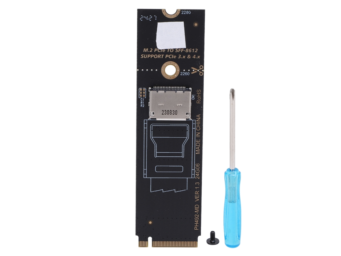 Tarjeta Adaptadora Host Pcie 3.0 M.2 Mkey A Oculink Sff-8611 Sff-8612