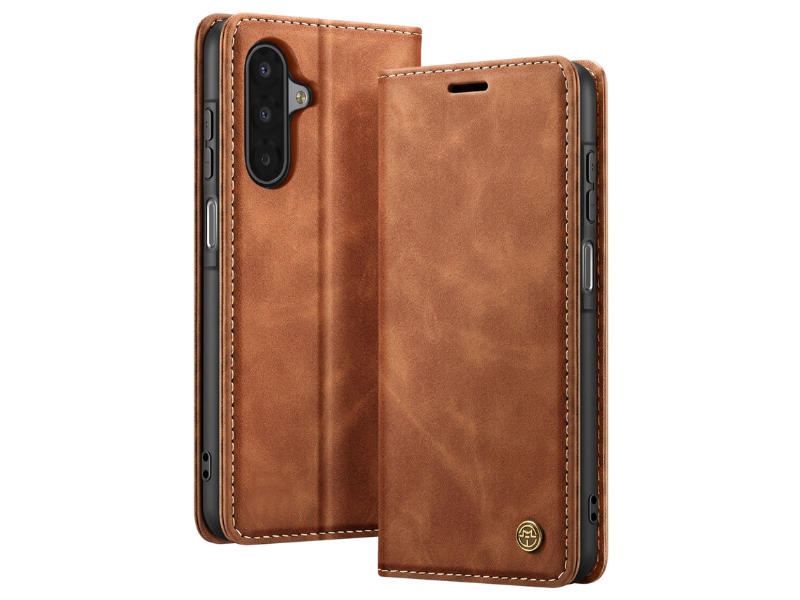 Estuche Billetera Para Galaxy A17 Colección Caseme Efecto Vintage