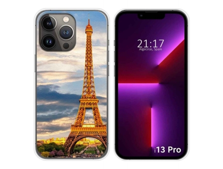 Carcasa iPhone 13 Pro (6.1) TUMUNDOSMARTPHONE Dibujos Multicolor