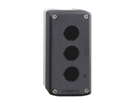 SCHNEIDER Caja Gris Con Tapa Gris 3 Taladros Xald03
