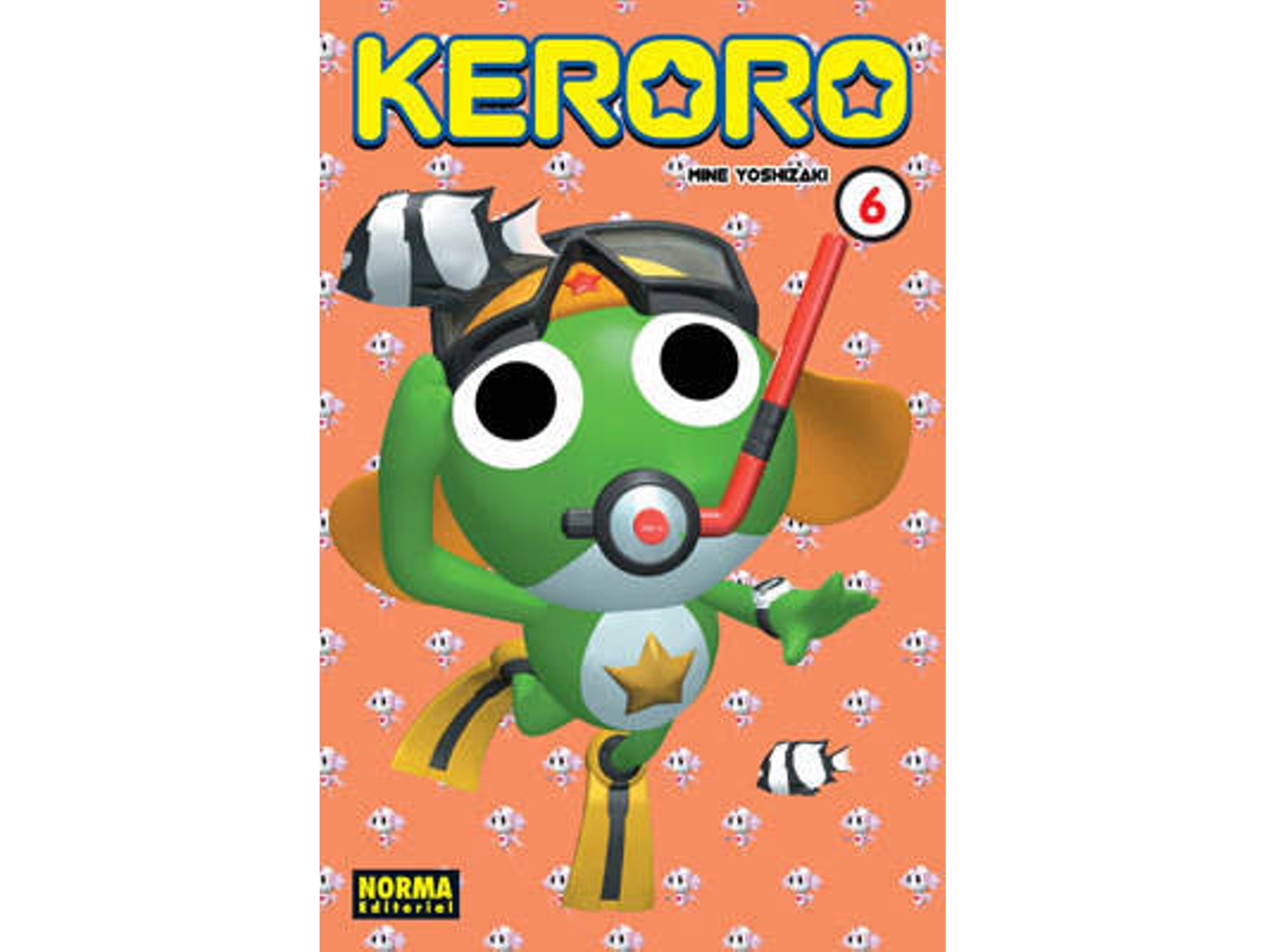 Libro Keroro 6 de Mine Yoshizaki (Español)