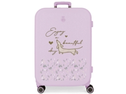Maleta de Viaje Mediana ENSO Beautiful Day Morado (48x70x28cm - 79 L)