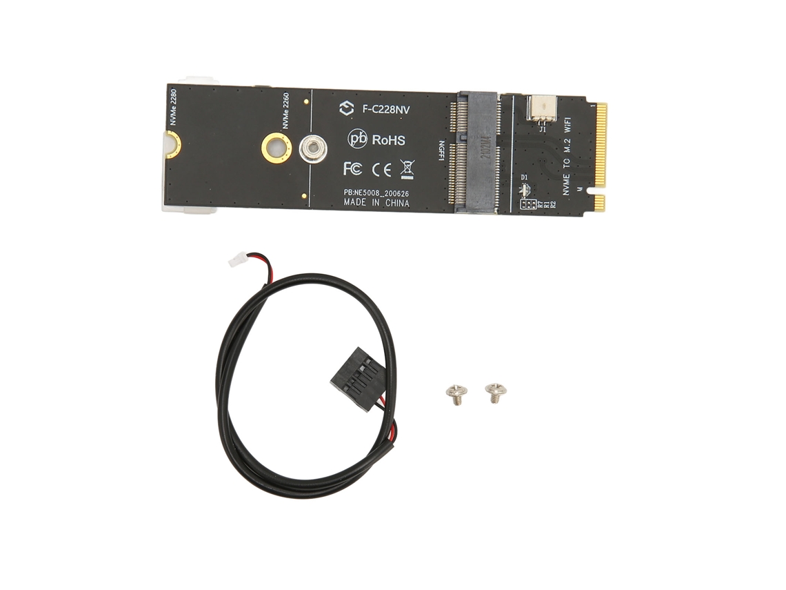 Tarjeta Elevadora M.2 A+e Key A M.2 M Key Ssd Para Tarjeta De Red M.2 Ssd
