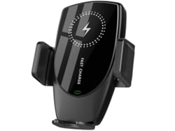 Cargador Inalámbrico Qi De 15 W Para Coche Con Sujeción Automática Para Iphone 11 Pro Max, Samsung S10, S9, Note 10, 8 Y Soporte Para Ventil