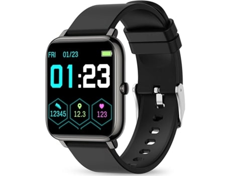 Reloj Inteligente para Smartwatch Ip68 Monitor de Sueño Impermeable con Podómetro de Ritmo Cardíaco para Teléfonos Android e Ios AUJEZON