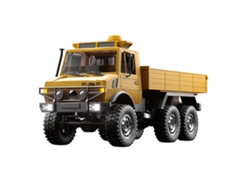 Vehículo De Transporte Gris jjrc C8823 Unimog 1/18 6wd Rc Coche Todoterreno Vehículo De Transporte Y Rescate Modelos