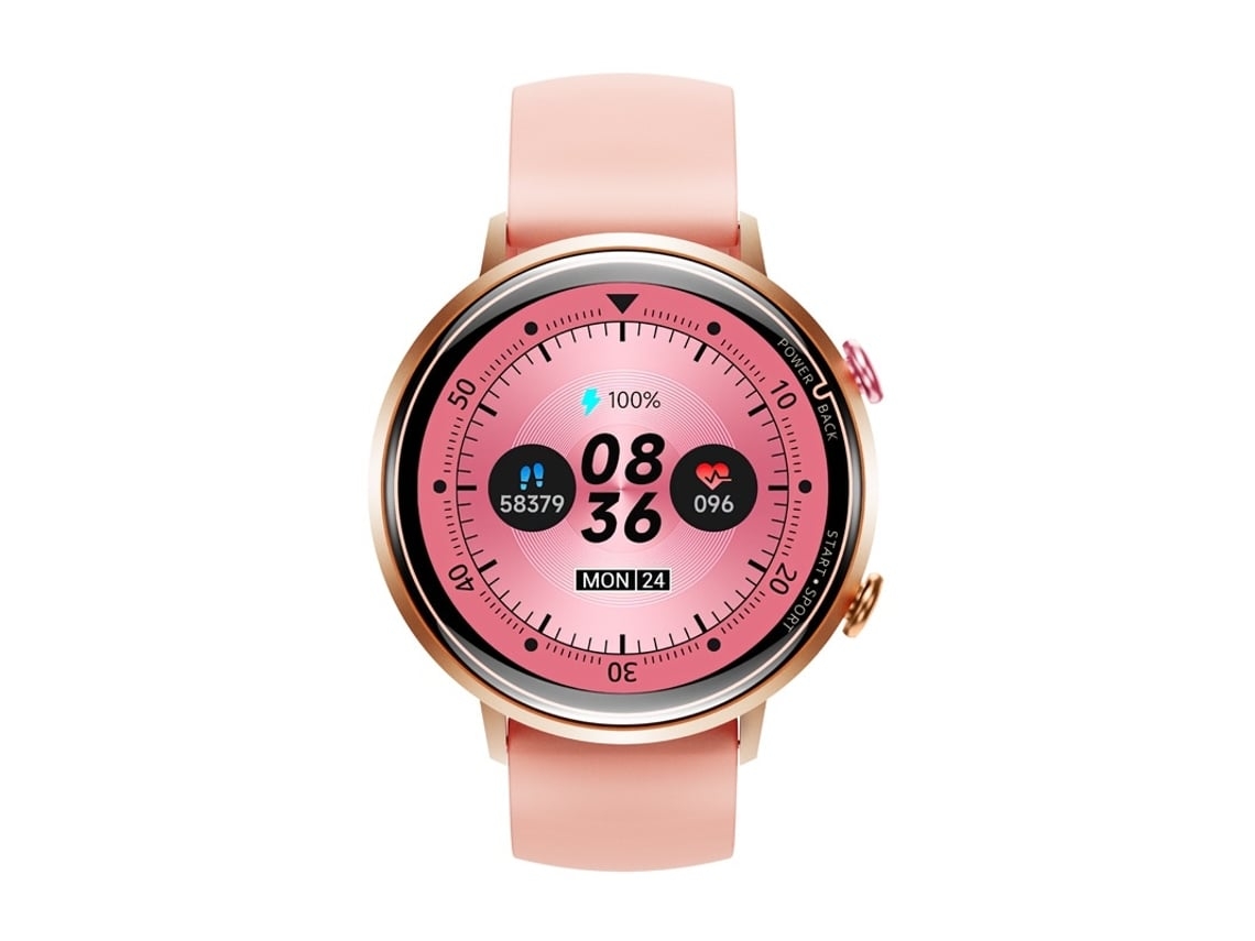 YEMAESRE Reloj inteligente HD Amoled para mujer 1 32 100+ modos deportivos Monitor de ritmo cardíaco y sueño Rastreador de ejercicios
