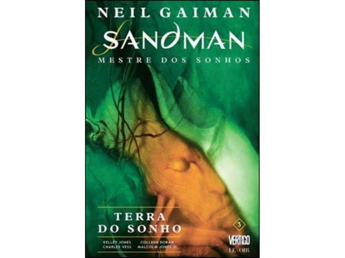 Libro Sandman Vol 3 - Terra do Sonho de Neil Gaiman (Portugués - Tapa Dura)