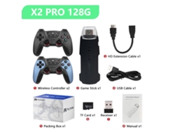 Consola de juegos inalámbrica para el hogar X2 Pro 4k Hd Double Arcade 128g Siurn