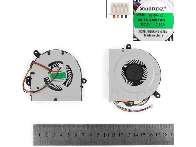 Ventilador CPU para Portátil Lenovo Ideapad S300 S400 Ab7005Hx-Q0B