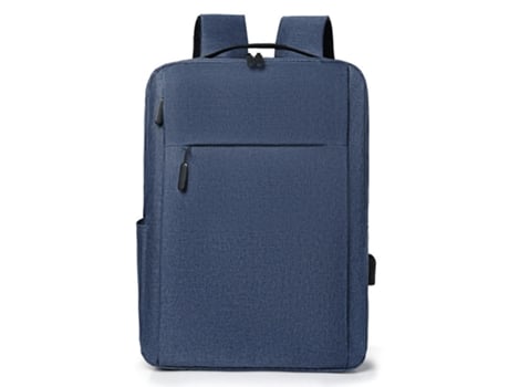 Mochila para hombre, bolso escolar para estudiante, bolso para ordenador, mochila de negocios de lona deportiva para mujer, color azul