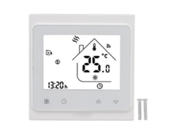 Termostato inteligente WiFi con control por aplicación y voz para calefacción de agua/gas CA 95-240V (sin marca)