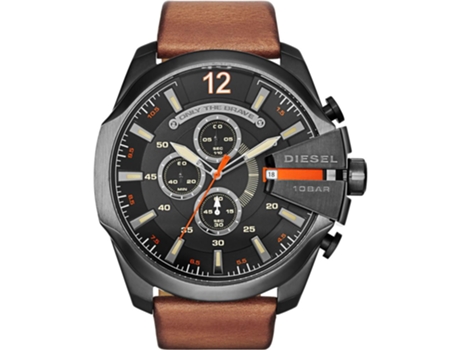 Reloj DIESEL Hombre (Piel - Marrón)