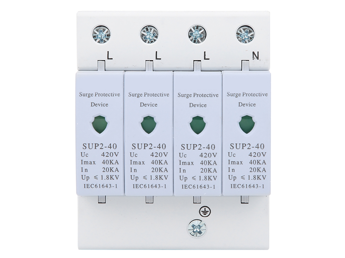 Dispositivo De Protección Contra Sobrecargas Anti‑thunder Módulo Sup2‑40 4p 40ka 420v