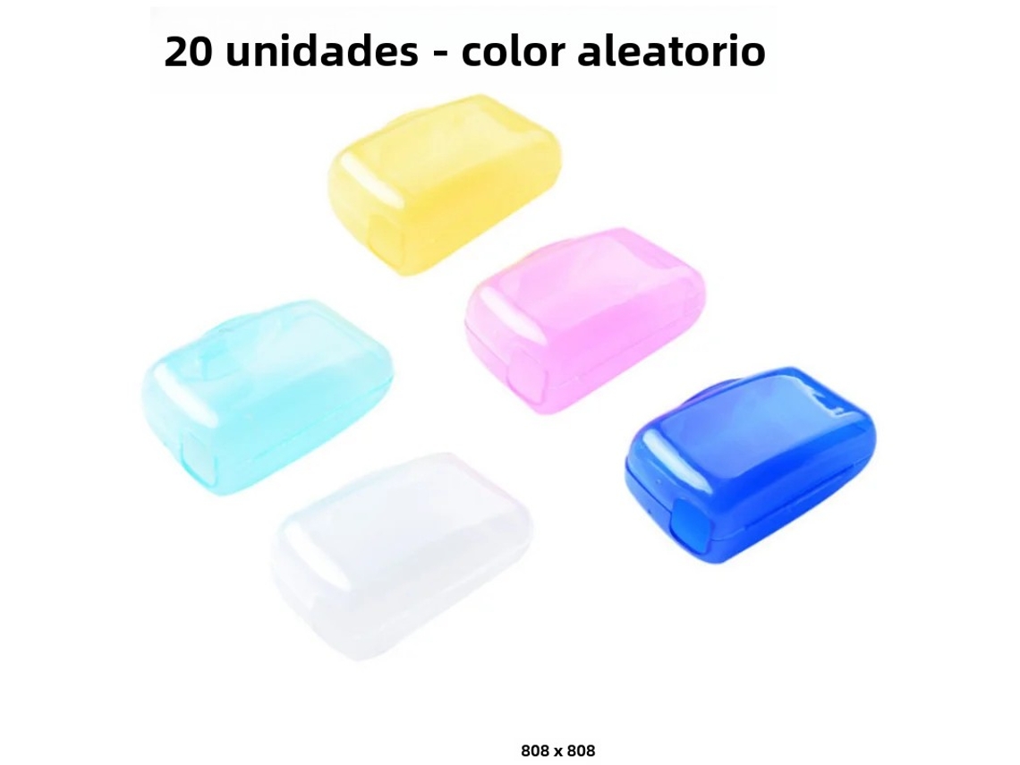 Estuche portátil para cepillo de dientes con soporte para toalla MDUG (20 unidades)