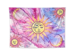 Tapiz de mármol rosa para decoración de pared, estilo Tie Dye NEVEANCE
