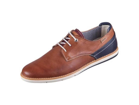 Zapatos PIKOLINOS Jucar Cuero Natural Hombre (40 - Marrón)