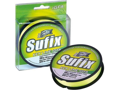 Línea de Pesca de monofilamento SUFIX Key Lime Igfa (0.860 mm - 1,00 mm)