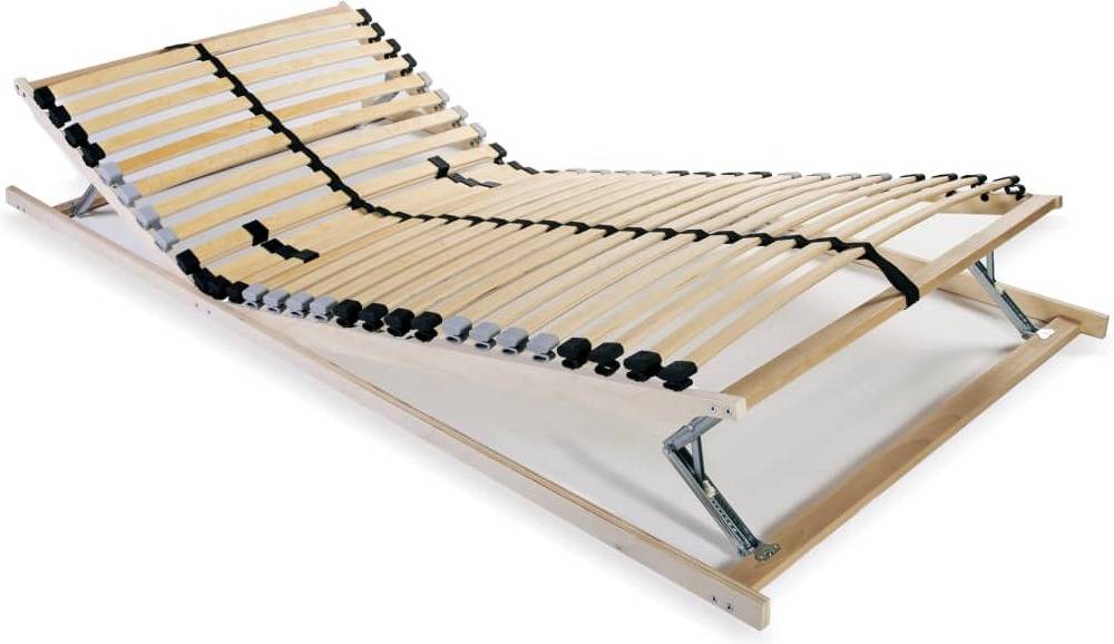 Somiers de listones VIDAXL con 28 listones 7 zonas (Compatible con Colchón:80x200 cm)