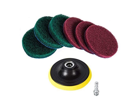 Kit de limpieza de brochas para taladro de 8 piezas