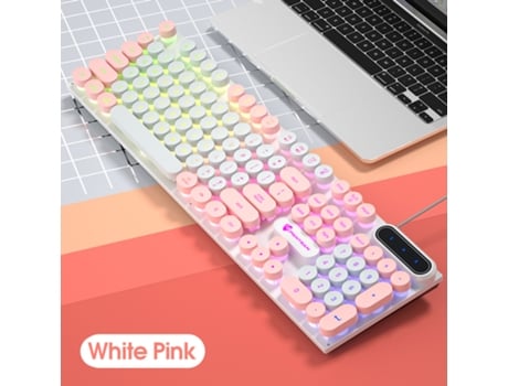 Teclado iluminado para computadora portátil HHZ Keyboard para juegos con cable externo