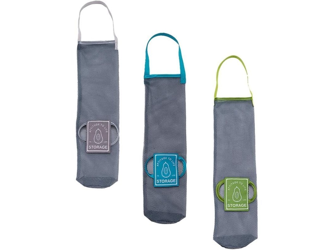 Bolsas De Malla Grandes Reutilizables Para Colgar, Ideales Para Frutas Y Verduras.
