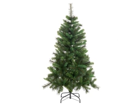 Árbol de Navidad Verde PVC Metal Polietileno 210 cm