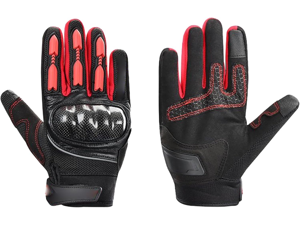 Guantes de moto para hombre, guantes de ciclismo de montaña, guantes impermeables para conducir, jardinería, construcción, Slowmoose