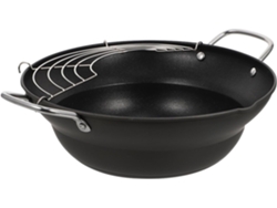 Té, Pp, Cocina, Fiesta, Sartén Tempura De Acero Inoxidable 24cm Antiadherente Gr