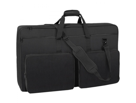 VEVOR DJ Mixer Gig Bag Gear Carry Case 1200D Oxford Fabrics 3 bolsillos de almacenamiento