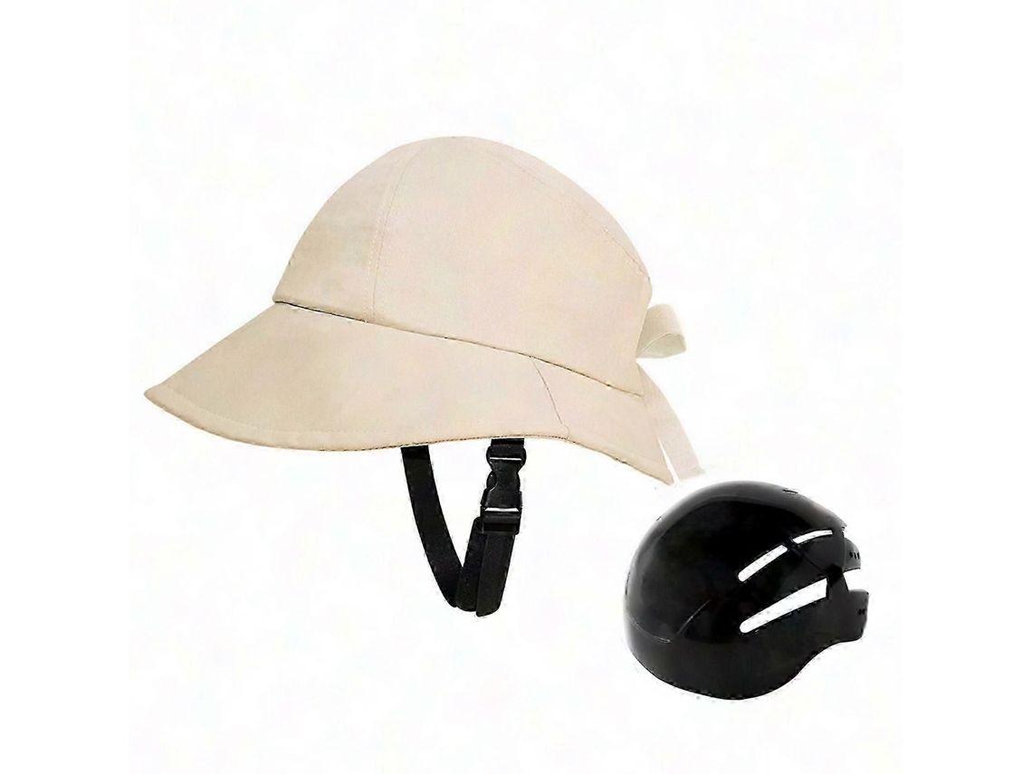 Casco de ciclismo TAISHENGDA estilo sombrero con protección solar.