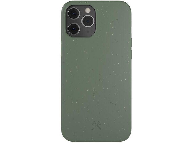Funda iPhone 12 Pro Max WOODACESSORIES Bio Ecológica Verde