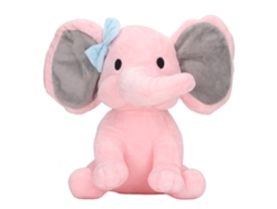 Ats-juguete De Peluche De Elefante Lindo Suave Y Fluffy Para Niños Decoración Hogar Rosa Multiusos Seguro Y Cómodo