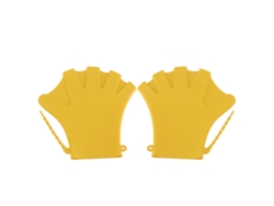 Guantes de natación con dedos de goma para entrenamiento acuático