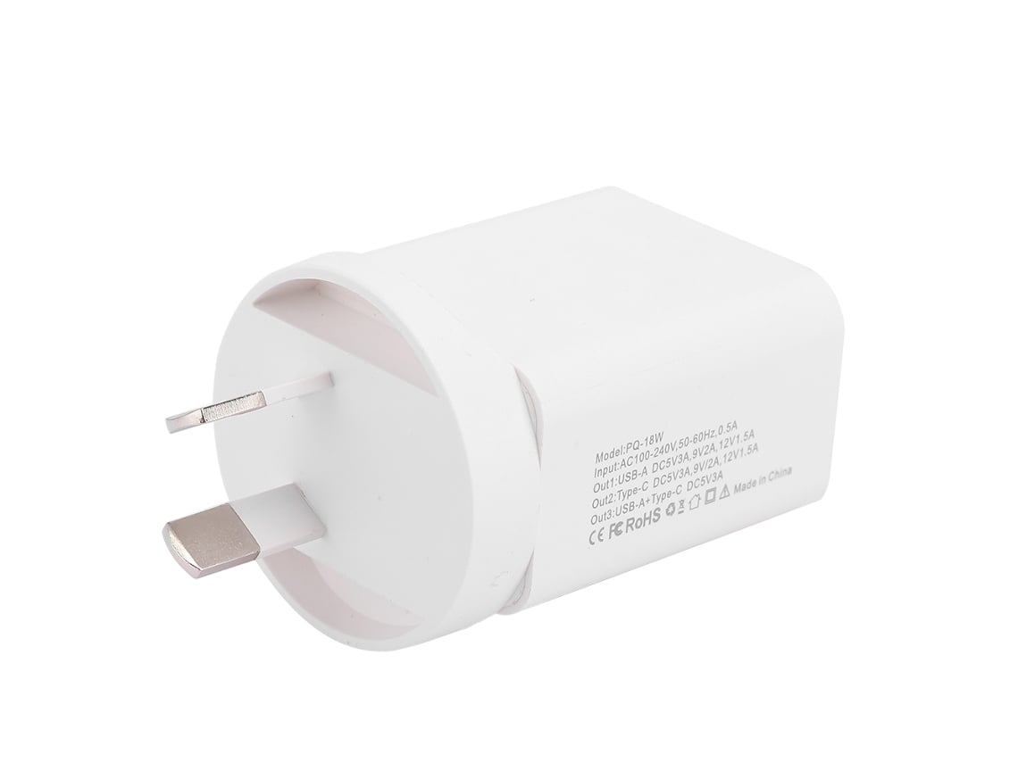 Cargador Pd (carga Rápida De 18w, Puertos Usb Duales) Para Cargador De Teléfono Móvil Iphone11