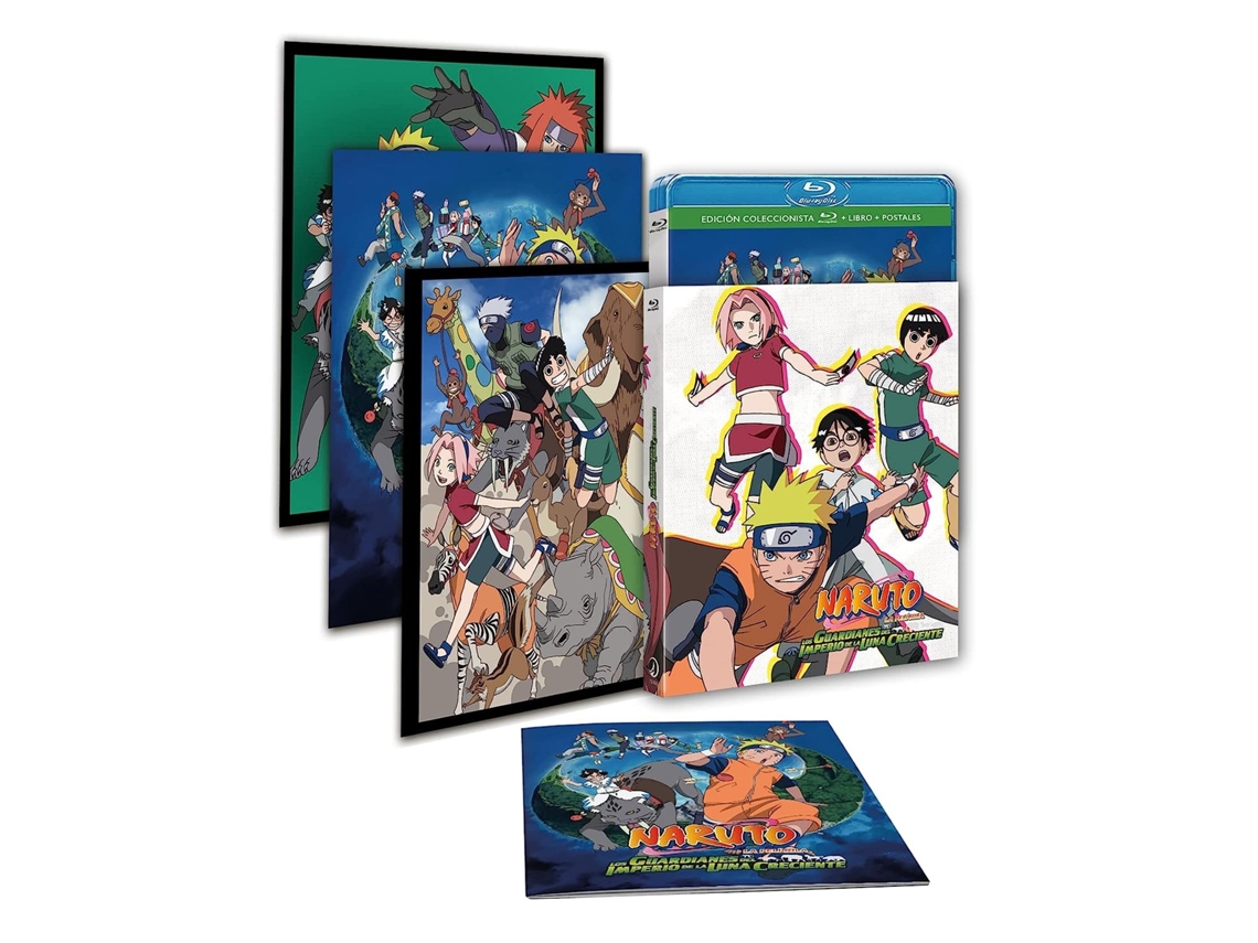 Gekijô-Ban Naruto: Daigekitotsu! Maboroshi no Chitei Iseki Dattebayo! / Naruto. Película 3. Los Guardianes Del Imperio de La Luna Creciente.