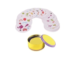 Juego De Cartas De 55 Piezas, Fácil De Jugar, Interactivo, Ideal Para La Familia, Viajes Y Fiestas, Clásico, Con Caja De Hierro.