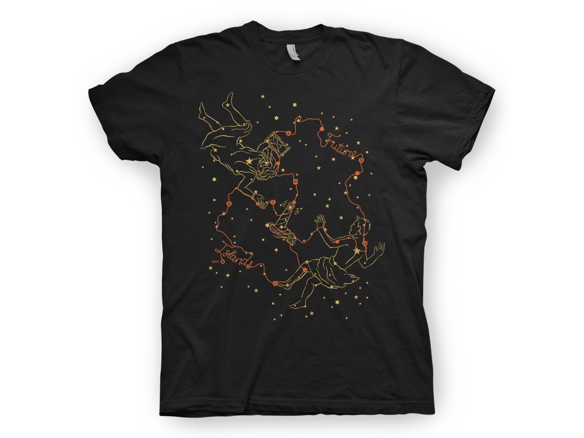Future Islands Tour 2017 T-shirt Rockinstone Unisex Adults Best Sellers Size:s