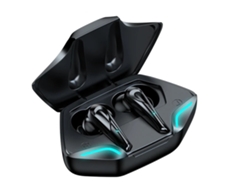 Fones De Ouvido Sem Fio Gaming Bt K55 Com Baixa Latência, Redução De Ruído E Estéreo Com Estojo De Carregamento