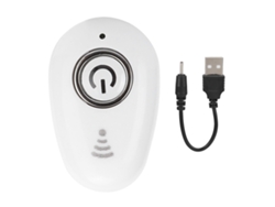 Fone De Ouvido Bluetooth V5.0 Mini Sem Fio Intra-auricular Monoaural Para Esportes Handsfree Branco